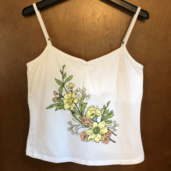 Gloria Vanderbilt Tops - Gloria Vanderbilt White Tank Top